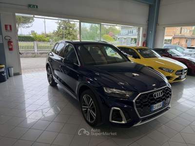 Audi Q5 Q5 II 2020 40 2.0 tdi mhev 12V S line Plus quattro Blu/Azzurro usata Romagnano Sesia