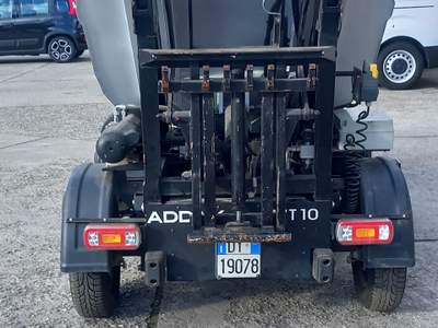 Addax Motors MT RACCOLTA RIFIUTI VASCA RIBALTABILE + VOLTA BIDONI Bianco usata Traona