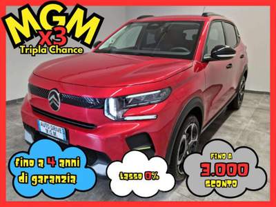 Citroen C3 PureTech 100 S&S Plus Rosso usata Erba