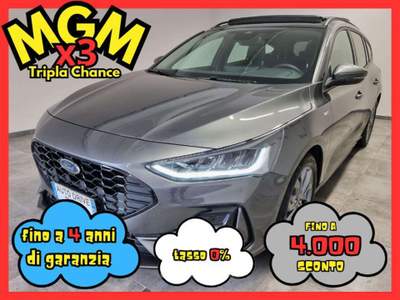 Ford Focus 1.0 EcoBoost Hybrid 155 CV Powershift SW ST-line Grigio usata Erba