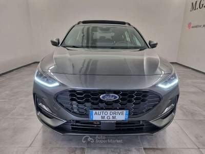 Ford Focus 1.0 EcoBoost Hybrid 155 CV Powershift SW ST-line Grigio usata Erba