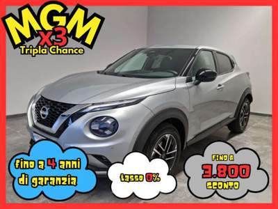 Nissan Juke 1.0 DIG-T 114 CV DCT N-Connecta Argento usata Erba