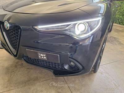 Alfa Romeo Stelvio 2.2 t VeloceQ4 210cv autoTUA SENZA ANTICIPO€445,00 Nero usata Terni