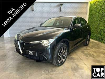 Alfa Romeo Stelvio 2.2 t VeloceQ4 210cv autoTUA SENZA ANTICIPO€445,00 Nero usata Terni