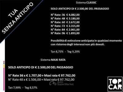 Audi RS 6 630cv Nero usata Terni