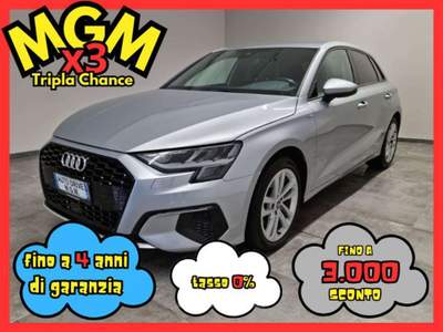 Audi A3 SPB 35 TDI S tronic S line Argento usata Erba