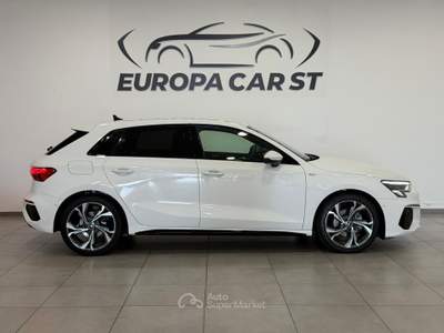 Audi A3 30 TFSI S line Edition S-TRONIC Bianco usata Caresanablot