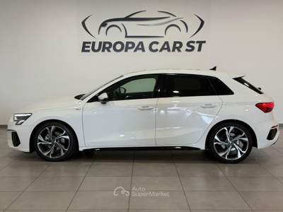 Audi A3 30 TFSI S line Edition S-TRONIC Bianco usata Caresanablot