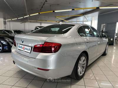 BMW Serie 5 520i 520 i- Service Ok Argento usata Monza