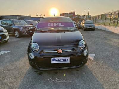 Fiat 500 FIAT 500 1.2 69 CV EASYPOWER CULT Nero usata Pontecagnano Faiano
