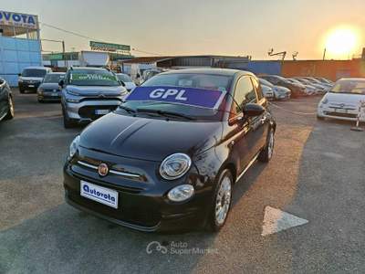 Fiat 500 FIAT 500 1.2 69 CV EASYPOWER CULT Nero usata Pontecagnano Faiano