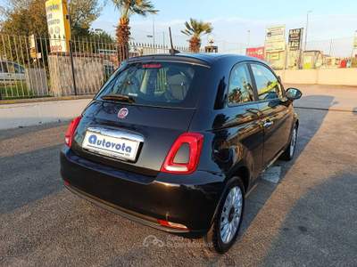 Fiat 500 FIAT 500 1.2 69 CV EASYPOWER CULT Nero usata Pontecagnano Faiano