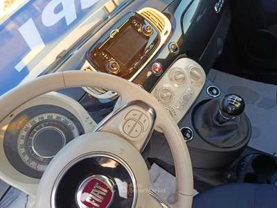 Fiat 500 FIAT 500 1.2 69 CV EASYPOWER CULT Nero usata Pontecagnano Faiano
