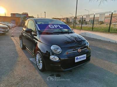 Fiat 500 FIAT 500 1.2 69 CV EASYPOWER CULT Nero usata Pontecagnano Faiano