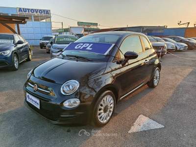 Fiat 500 FIAT 500 1.2 69 CV EASYPOWER CULT Nero usata Pontecagnano Faiano