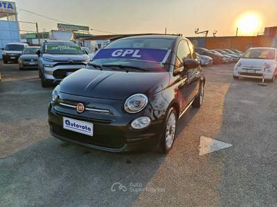 Fiat 500 FIAT 500 1.2 69 CV EASYPOWER CULT Nero usata Pontecagnano Faiano