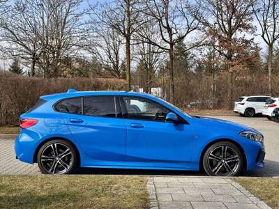 BMW Serie 1 120d 120 d xdrive Msport auto Shadow line tetto Head-up 18" 190cv Blu/Azzurro usata Monte Compatri