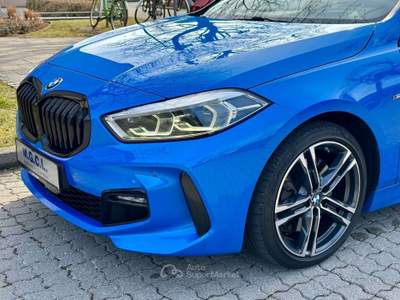 BMW Serie 1 120d 120 d xdrive Msport auto Shadow line tetto Head-up 18" 190cv Blu/Azzurro usata Monte Compatri