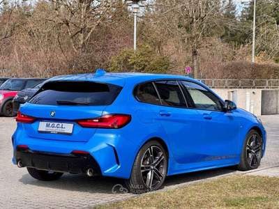 BMW Serie 1 120d 120 d xdrive Msport auto Shadow line tetto Head-up 18" 190cv Blu/Azzurro usata Monte Compatri