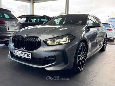 BMW Serie 1 120i 120 i Msport auto 2022 178cv Shadow line 19" Alcantara Grigio usata Monte Compatri