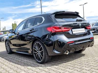 BMW Serie 1 120i 120 i Msport auto Head-up 2021 184cv Harman cardon camera 19" Nero usata Monte Compatri
