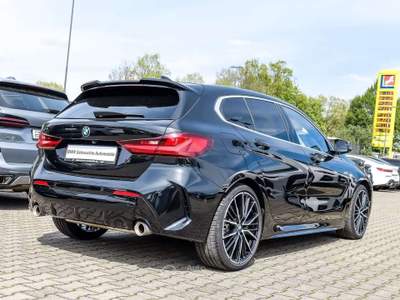 BMW Serie 1 120i 120 i Msport auto Head-up 2021 184cv Harman cardon camera 19" Nero usata Monte Compatri