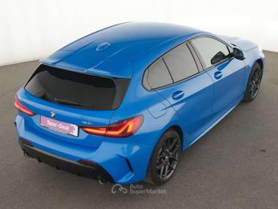 BMW Serie 1 120i 120 i Msport auto Shadow line Alcantara 2023 18" 2023 178cv Blu/Azzurro usata Monte Compatri