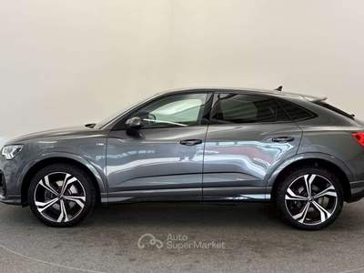 Audi Q3 Q3 Sportback 40 2.0 tfsi 190cv quattro s-tronic s line identity black Grigio usata Monte Compatri