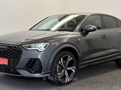 Audi Q3 Q3 Sportback 40 2.0 tfsi 190cv quattro s-tronic s line identity black Grigio usata Monte Compatri