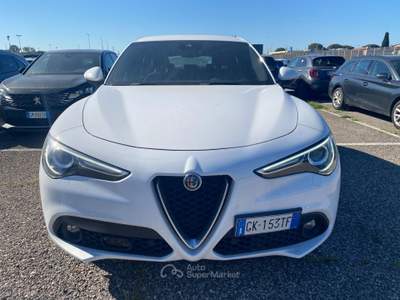 Alfa Romeo Stelvio 2.2 TD 190cv Q4 Aut. Super Business Bianco usata Fiumicino