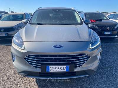 Ford Kuga Ecoblue 2wd 120cv Autom. TITANIUM Argento usata Fiumicino