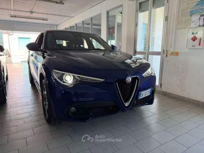 Alfa Romeo Stelvio 2.2 TD 160 CV AT8 RWD Super Business Blu/Azzurro usata Senigallia