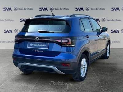 Volkswagen T-Cross 1.0 TSI 95CV Style Blu/Azzurro usata Ravenna