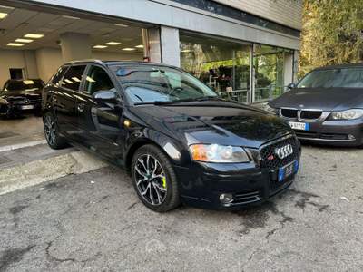 Audi A3 A3 II Sportback Sportback 2.0 tfsi Ambition s-tron Nero usata Cinisello Balsamo