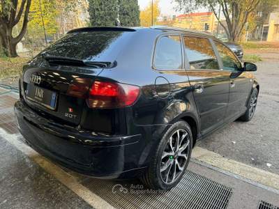 Audi A3 A3 II Sportback Sportback 2.0 tfsi Ambition s-tron Nero usata Cinisello Balsamo