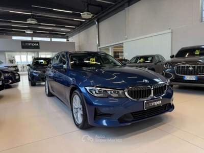BMW Serie 3 316 316 2.0D Touring Touring mhev 48V auto Business Adv. Blu/Azzurro usata Merano