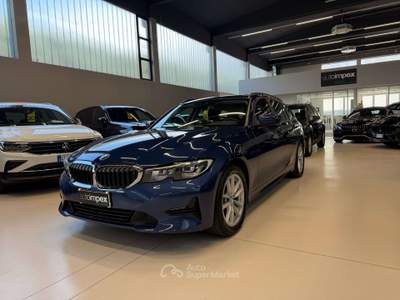 BMW Serie 3 316 316 2.0D Touring Touring mhev 48V auto Business Adv. Blu/Azzurro usata Merano