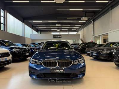 BMW Serie 3 316 316 2.0D Touring Touring mhev 48V auto Business Adv. Blu/Azzurro usata Merano