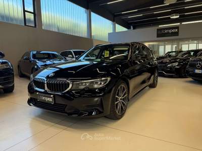 BMW Serie 3 330d 330 330d Touring xdrive Business Advantage auto UNICO PROPR. Nero usata Merano
