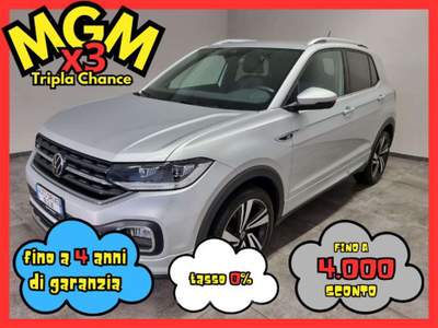 Volkswagen T-Cross 1.5 TSI DSG R-LINE Argento usata Erba