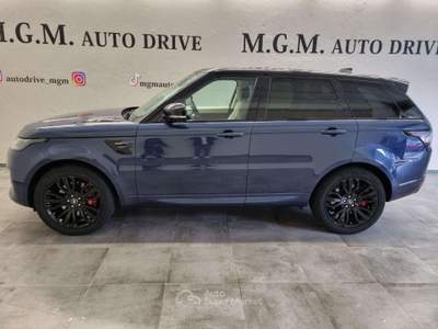 Land Rover Range Rover Sport 5.0 V8 Supercharged 525 CV HSE Dynamic Blu/Azzurro usata Erba