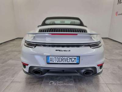 Porsche 911 Turbo S Cabriolet 650 cv Grigio usata Erba