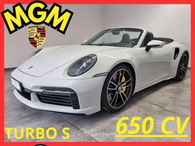 Porsche 911 Turbo S Cabriolet 650 cv Grigio usata Erba