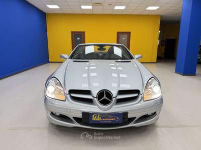 Mercedes-Benz SLK V6 DA 272CV*FULL OPTIONAL*BOOK SERVICE*PRIMA VERNICE*ASI* Argento usata Ciserano