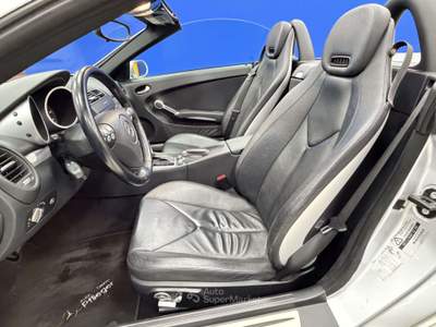 Mercedes-Benz SLK V6 DA 272CV*FULL OPTIONAL*BOOK SERVICE*PRIMA VERNICE*ASI* Argento usata Ciserano