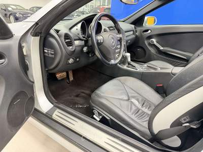 Mercedes-Benz SLK V6 DA 272CV*FULL OPTIONAL*BOOK SERVICE*PRIMA VERNICE*ASI* Argento usata Ciserano
