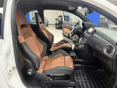 Abarth 595 180 CV*UNICO PROPRIETARIO*MANUALE*FRENI MAGGIORATI*SEDILI SABELT*PRIMA VERNICE*TUTTI I SERVICE ABARTH**PARI AL NUOVO** Bianco usata Ciserano
