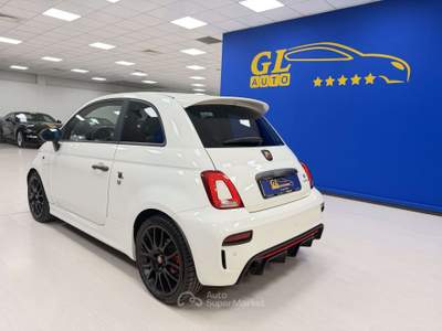 Abarth 595 180 CV*UNICO PROPRIETARIO*MANUALE*FRENI MAGGIORATI*SEDILI SABELT*PRIMA VERNICE*TUTTI I SERVICE ABARTH**PARI AL NUOVO** Bianco usata Ciserano