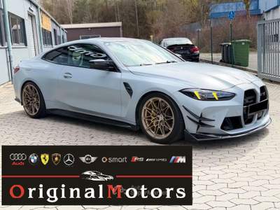BMW Serie 4 M4 M4 M4 Coupe 3.0 Competition auto/ PACK CARBONIO/SEDILI A GUSCIO/PACHETTO CSL/360 Blu/Azzurro usata Lanuvio
