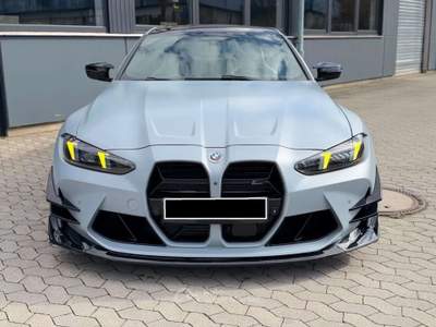 BMW Serie 4 M4 M4 M4 Coupe 3.0 Competition auto/ PACK CARBONIO/SEDILI A GUSCIO/PACHETTO CSL/360 Blu/Azzurro usata Lanuvio